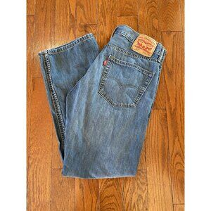 Men's 505 Levis 34/30 Light Wash Denim